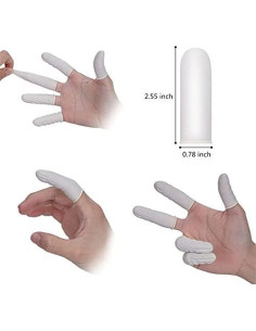 Protectores de Dedos de Láttex Cuttte Medianos 330 Piezas 2