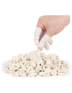 Dedales de látex Ueixieo medianos 210 PCS protectores