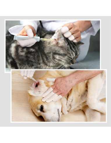 Dedales de látex Ueixieo medianos 210 PCS protectores