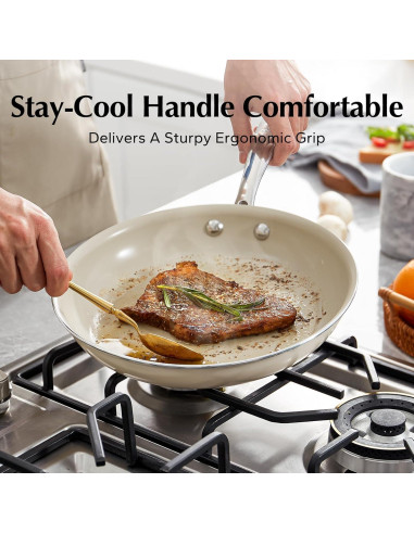 Juego de Ollas y Sartenes Cerámicas Redchef Antiadherentes