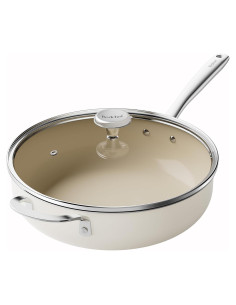 Sartén Profunda Antiadherente Redchef 5QT Cerámica con Tapa