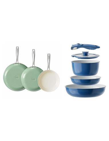 Juego de Ollas y Sartenes Cerámicas Redchef Antiadherentes