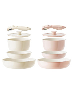 Juego de Ollas y Sartenes Cerámicas Redchef 10 Piezas Antiadherentes