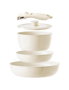 Juego de Ollas y Sartenes Cerámicas Redchef 5 Piezas