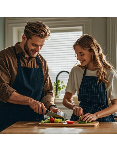 Guardias de Dedos de Acero Inoxidable Fyougemgoo (2 Unidades)