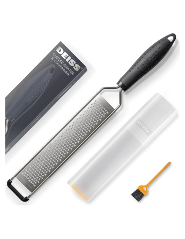 Rallador Fino Deiss LUX Acero Inoxidable 37.5 cm