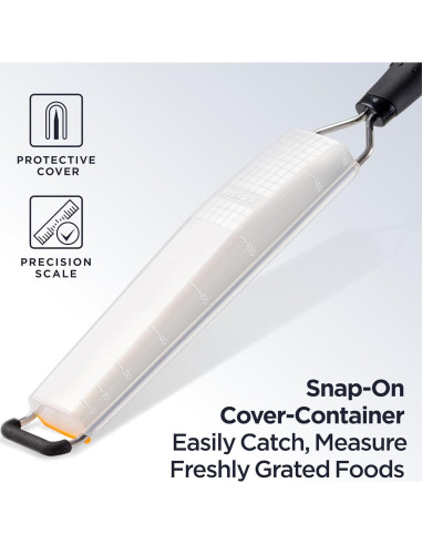 Rallador Fino Deiss LUX Acero Inoxidable 37.5 cm