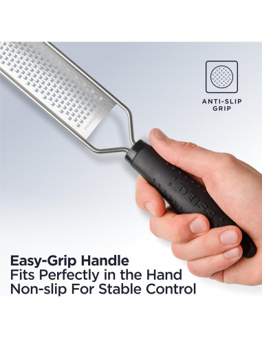 Rallador Fino Deiss LUX Acero Inoxidable 37.5 cm