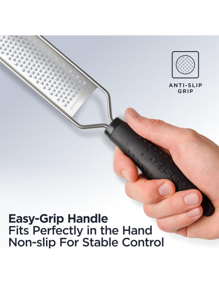 Rallador Fino Deiss LUX Acero Inoxidable 37.5 cm