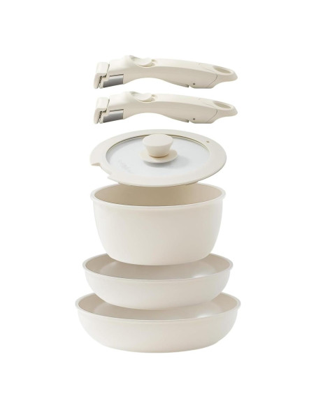 Juego de Ollas y Sartenes Cerámicas Redchef 6 Piezas Antiadherentes