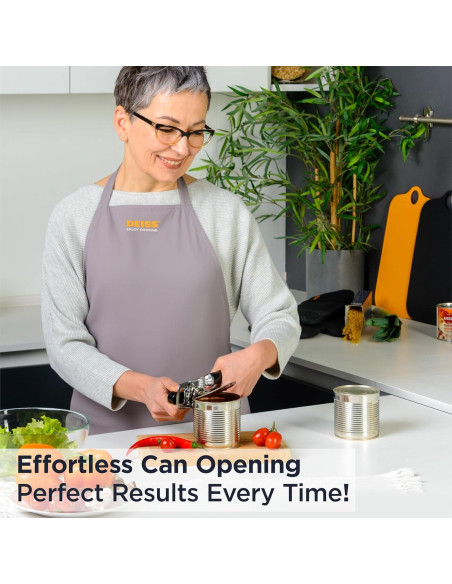 Abrelatas Manual Deiss PRO Acero Inoxidable 20,77 cm