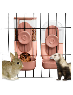 Dispensador Automático de Comida y Agua Colgante Borunhe 1.04L