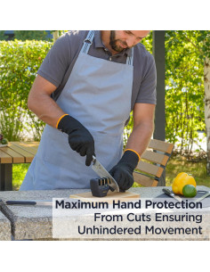 Guantes Deiss PRO Anticorte Grado Alimenticio XL - Protección Nivel 5 2