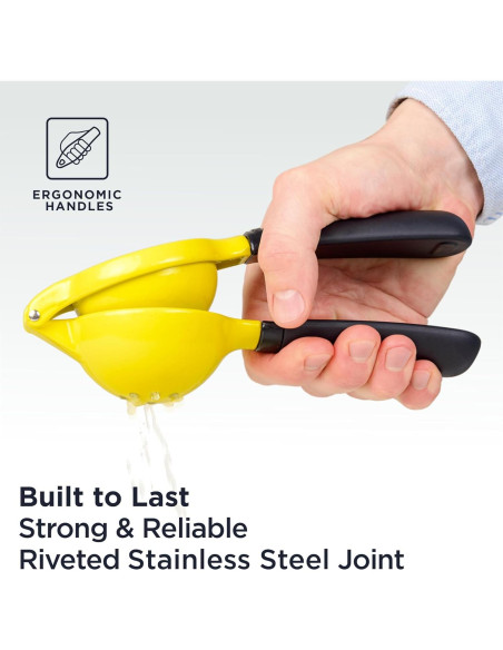 Exprimidor Manual Deiss PRO de Metal 0.75L Antideslizante