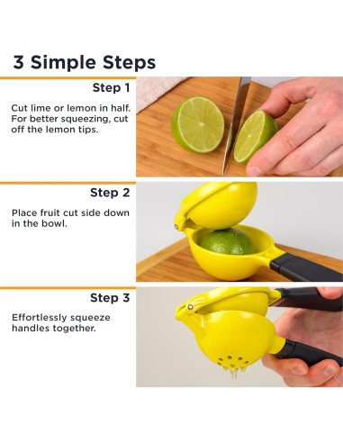 Exprimidor Manual Deiss PRO de Metal 0.75L Antideslizante