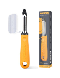 Pelador de Verduras Deiss PRO y Cortador de Pizza 10cm 2