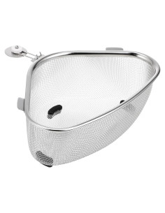 Canasta de Drenaje Triangular HEMOTON Acero Inoxidable 23x15.5cm