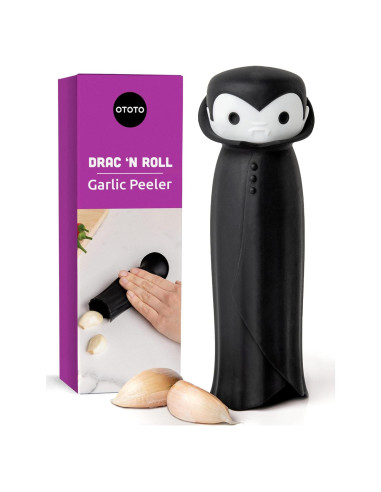 Rodillo de Ajo OTOTO Drac N' Roll de Silicona - Gadget Divertido