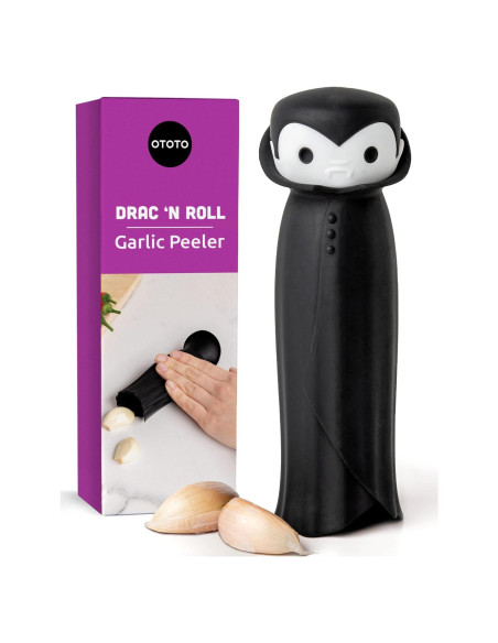 Rodillo de Ajo OTOTO Drac N' Roll de Silicona - Gadget Divertido