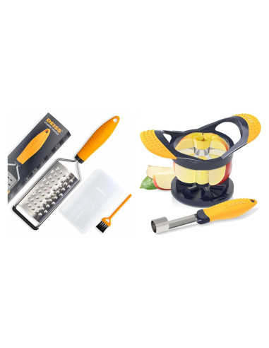 Rallador Grueso Deiss PRO + Cortador de Manzanas