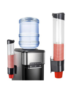 Dispensador de Tazas IWNTWY Grande Negro para 7-12oz