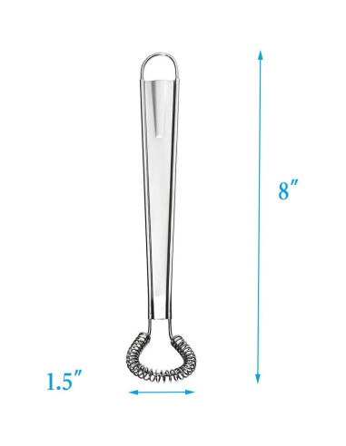 Batidor Mini de Acero Inoxidable KAYCROWN 20 cm Ergonomico