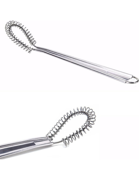 Batidor Mini de Acero Inoxidable KAYCROWN 20 cm Ergonomico