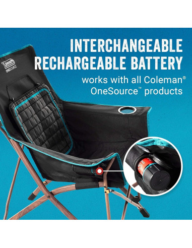 Silla de Camping Calentada Coleman OneSource - 76.2 cm