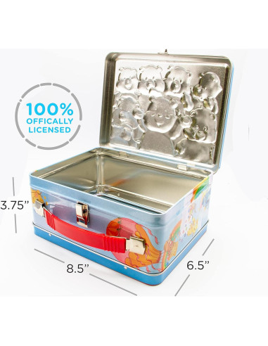Caja de Almacenamiento de Lata Care Bears AQUARIUS 21.9x9.5x16.9cm