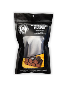 Fundas Fibrosas de Salchichas Bearded Butchers 6,35 x 50 cm