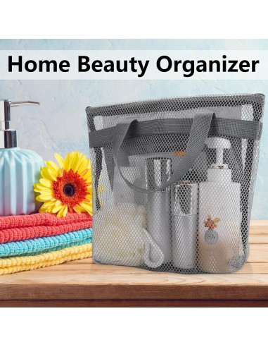 Bolsa de Ducha Portátil Rotema - 30x25 cm - Negro