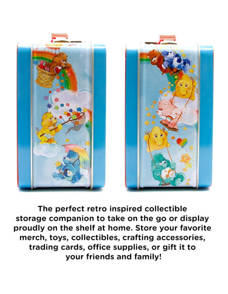 Caja de Almacenamiento de Lata Care Bears AQUARIUS 21.9x9.5x16.9cm