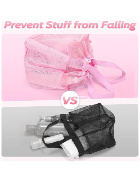 Caddy de Ducha Portátil Famichan Rosa 27,22 kg 8 Bolsillos