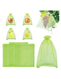 Bolsas de Protección de Frutas RIFNY 100 Pcs 15x20 cm Verde