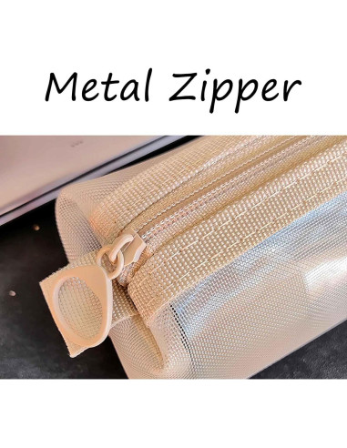 5 Piezas Bolsas de Malla con Cremallera Aswewamt 20 cm