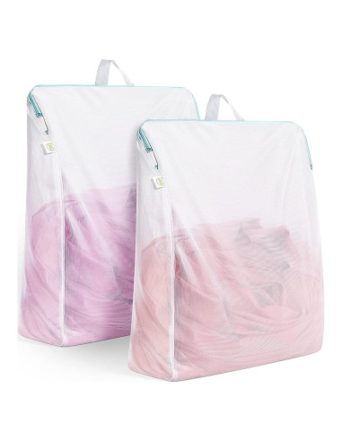 Bolsa de Lavandería de Malla OTraki Grande 60x81 cm 2 Piezas