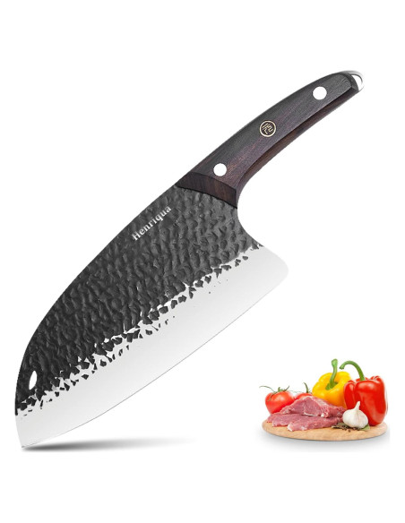 Cuchillo de Hacha de Carne Henriqua 20 cm Acero Inoxidable