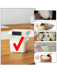 Contenedor de Alimentos LivLab 20L A Prueba de Aire 2