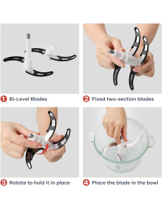 Cuchillas de Picadora Ganiza GC10 y GC10-S Acero Inoxidable 2