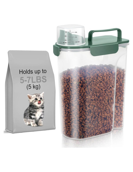 Contenedor de Almacenamiento para Comida de Mascotas 5L LEAWALK