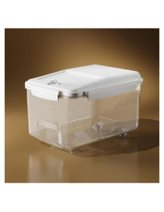 Dispensador de arroz LivLab 10.6L hermético BPA libre