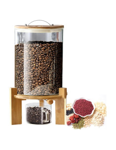 Dispensador de Arroz de Vidrio Aocay 5L Hermético