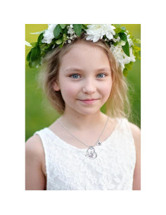 Collar de Dragón Arcoíris para Niñas - Joyería Inicial 2