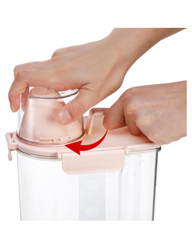 DEAYOU Contenedor Hermético 3L para Comida de Mascotas