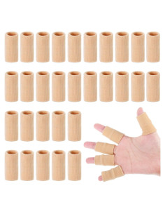 Skylety 30 Fundas para Dedos Transpirables Beige