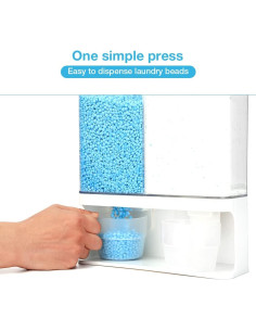 Dispensador de detergente Conwomin blanco 3000 ml pared 2