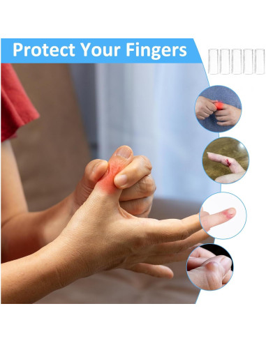 20 Protectores de Dedo de Silicona ValueBargain 1.78 cm