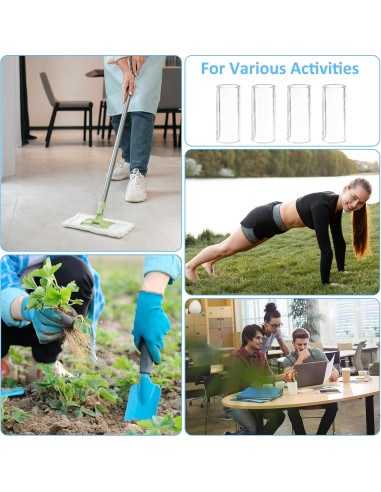 20 Protectores de Dedo de Silicona ValueBargain 1.78 cm