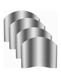 Guardias de Dedos de Acero Inoxidable Niupiour - 4 Piezas