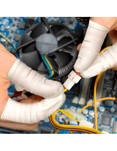 250 Fundas Desechables para Dedos MountainAir - Medianas